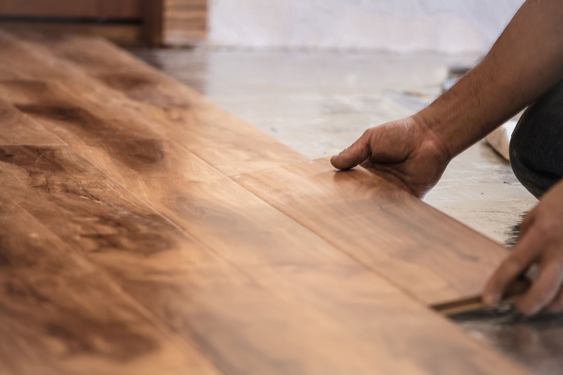 Marble flooring